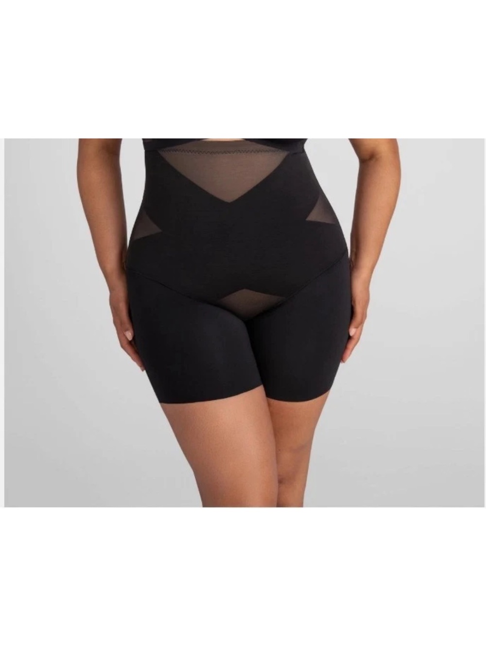 Honeylove Woman's SuperPower Girl Short Black Size 1X - NEW